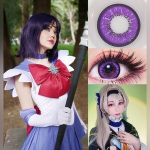 Halloween purple hotaru lenses